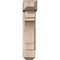 Ekena Millwork Merced Craftsman Smooth Bracket w/ Offset Brace, Douglas Fir, 7 1/2"W x 22"D x 34"H BKT0806X22X34MRC04SDF - alternate 2